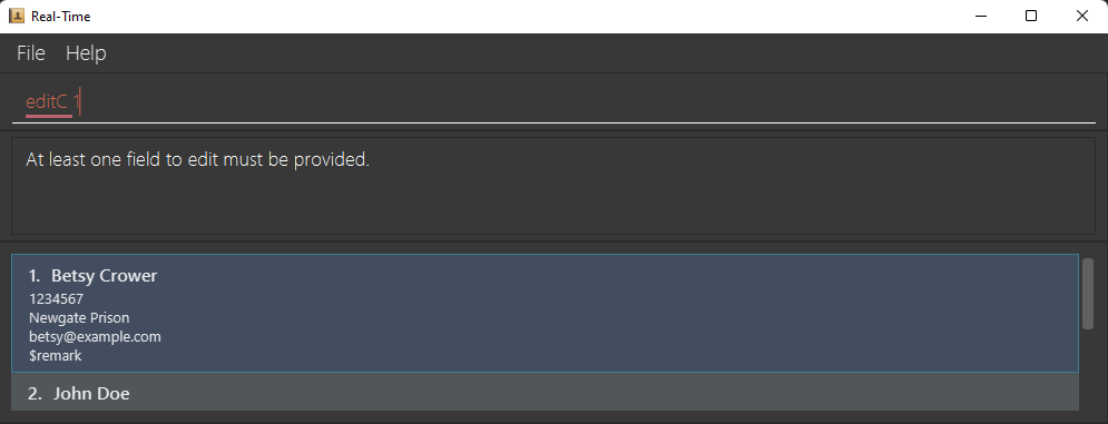 editClientFailure