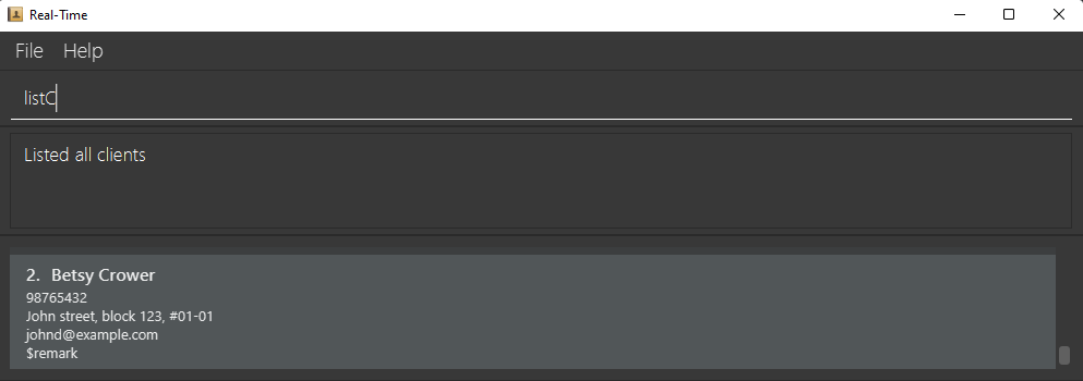 listClientSuccess